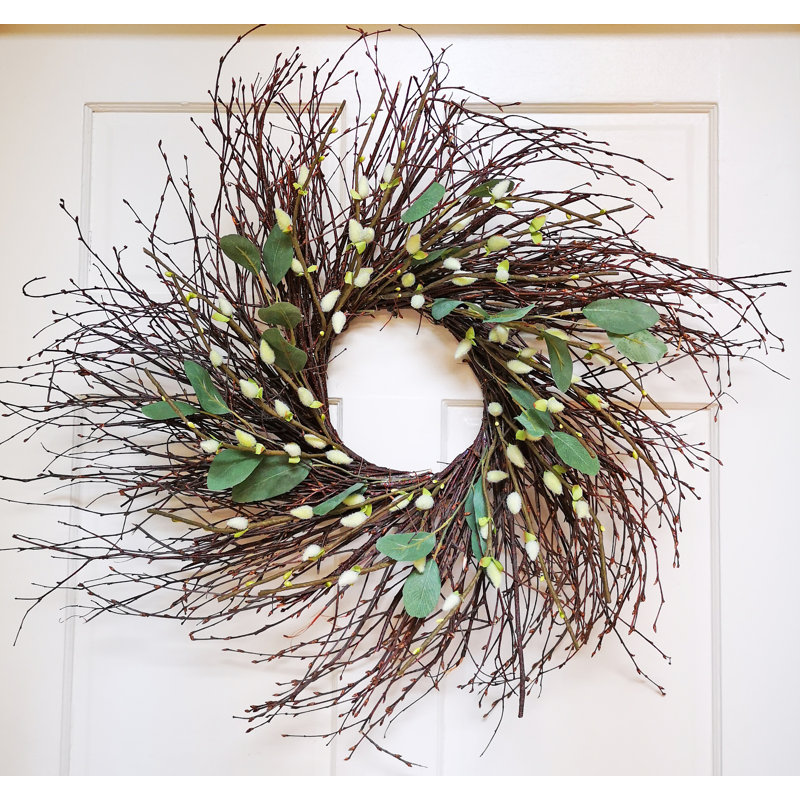 Mousse 25 po/couronne de soie