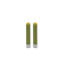 2 Pc  Sm Champagne Taper Flameless Candle-204899329