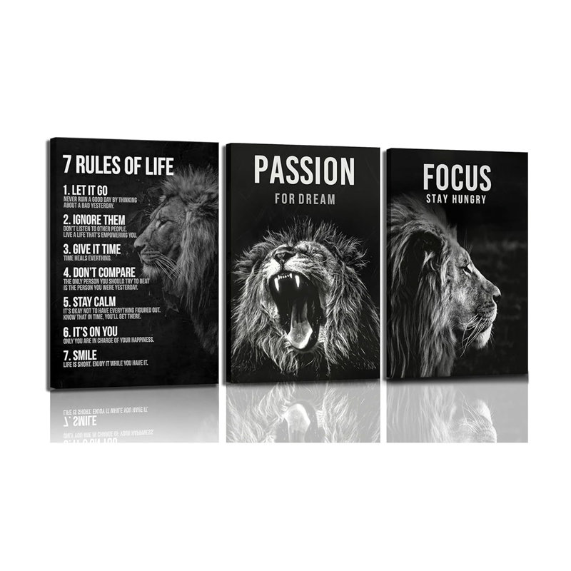 3 Piece Wrapped Canvas Print