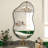 Modern Asymmetrical Wall Mirror with Metal Frame, Irregular Decorative Mirror for Bathroom, Bedroom, Living Room & Entryway, Silver-1378500627-1390086561