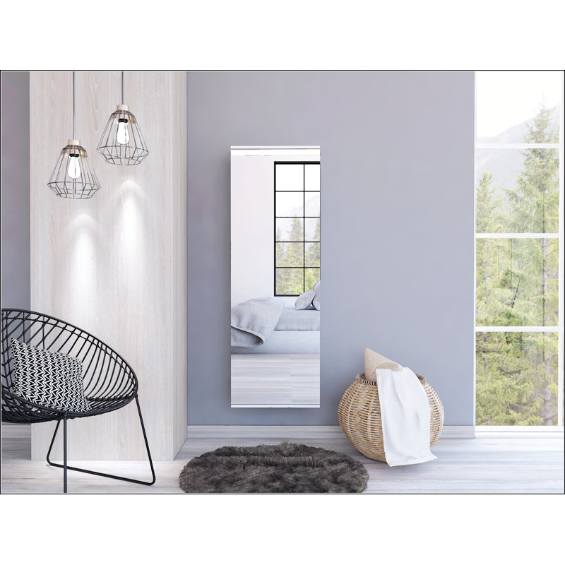 5-Shelf Wall Mounted Shoe Cabinet