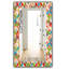 Miroir mural texture cercles-40100668