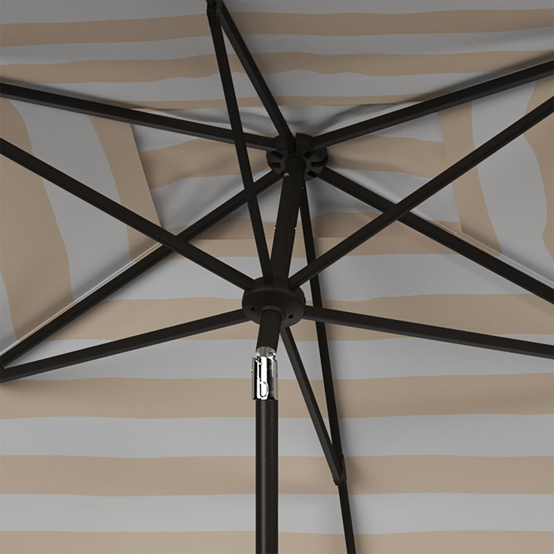 Parasol de marché rectangulaire 6,5 pi x 10 pi Cali, Beige