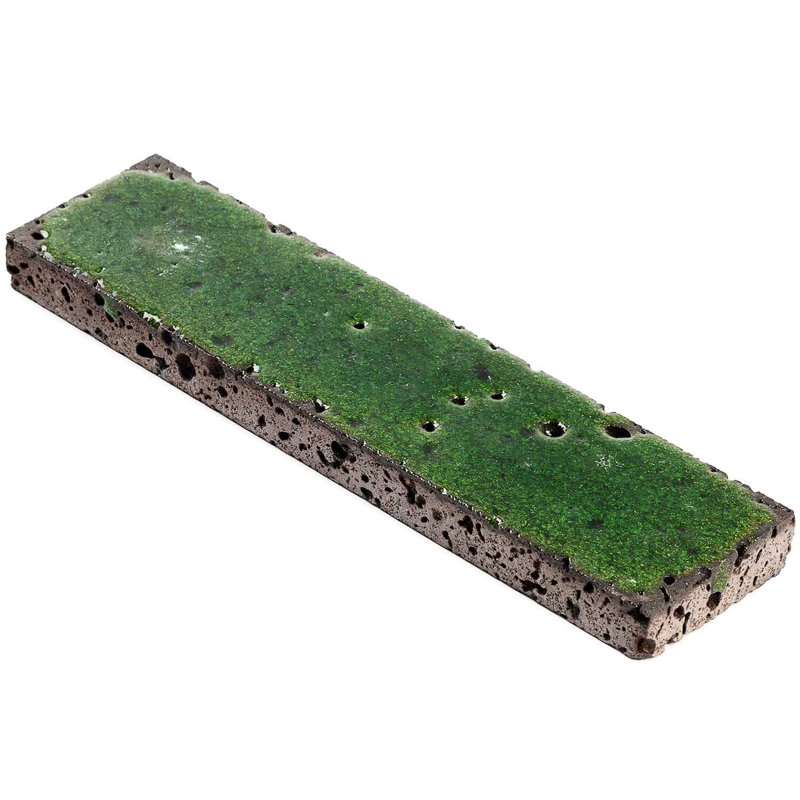 Lava Art 3x12 Brick Look Crackled Glossy Lava Stone Subway Tile