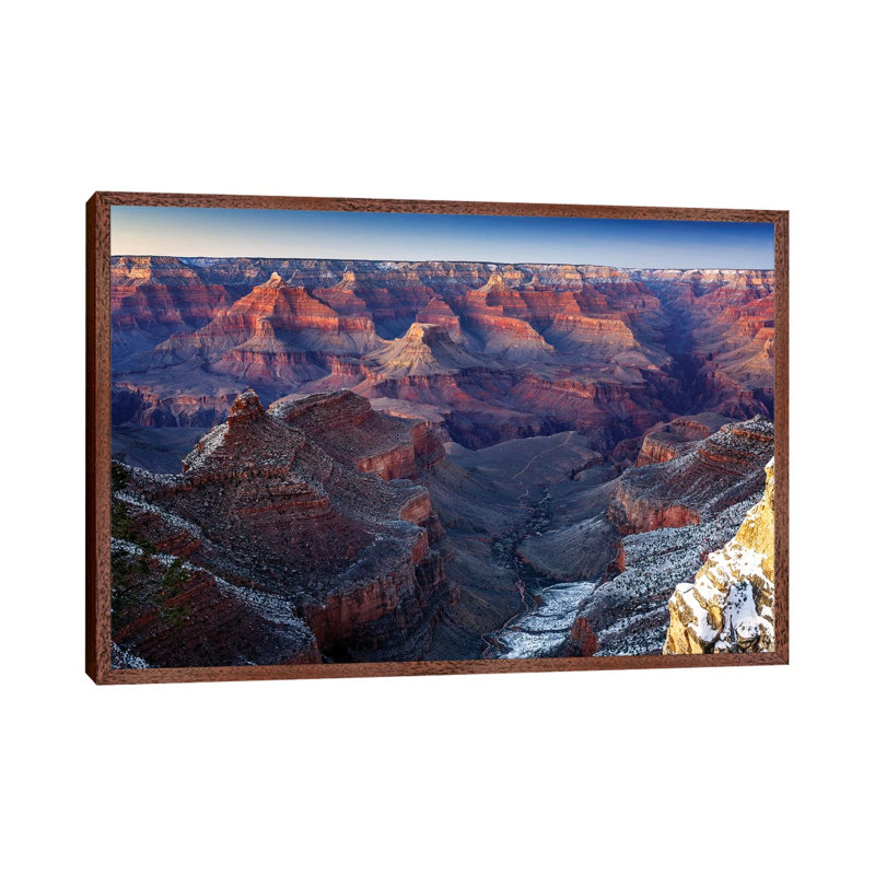 Grand Canyon South Rim I 1 Piece Wall Art on Canvas, 101.6 cm H x 66.04 cm W, Classic Wood Framed