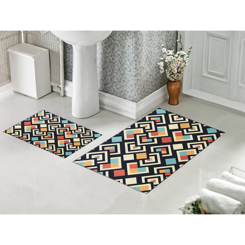 Ensemble de tapis de bain 2 pièces Din