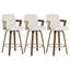 Tabouret de bar pivotant 29,5 po Mid-Century-1820228886-1839930460