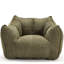 Fauteuil à billes confortable pour adultes en chenille avec mousse résistante pour le salon, la chambre à coucher, les jeux, la lecture et la télévision-130844440