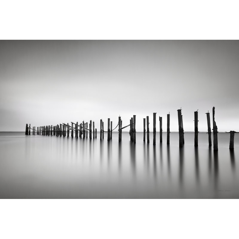 " Still BW " by Katherine Gendreau, 8" H x 12" W, No, Wrapped Canvas