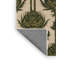 Tapis botanique beige lavable à la machine-330340801