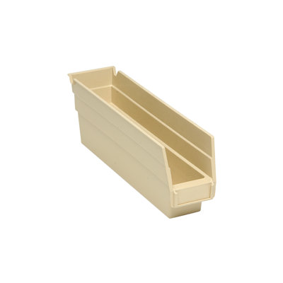 6886351C49D34F35977E45A1E61DEBAD Boîte de rangement économique ivoire pour bacs de L 12 po x l 3 po x H 4 po