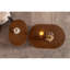 Ensemble de 2 tables basses gigognes rondes Handcraft