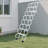 8 Steps Wall Mounted Retractable Folding Ladder-337824803