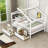 Heulwen Two Drawers Wooden House Bed-1726847272-1726847284