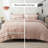 Bedsure Striped All Season Comforter Set-105529698-105529695
