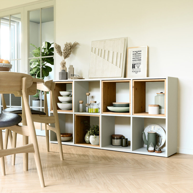 Naruto 75cm H x 147cm W Bookcase, White