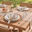 Serviette de table 100 % coton teint en fil, à rayures, 45,7 cm x 45,7 cm-2081716184
