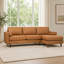 Canapé modulaire en cuir 2 pièces Fessler-1177638698
