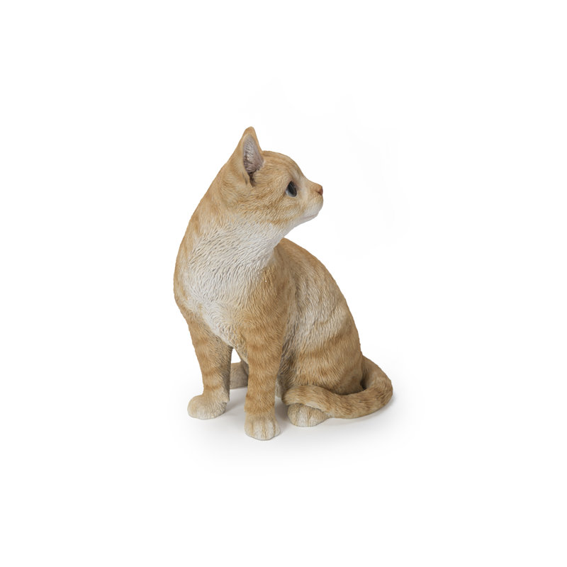Animals Weather Resistant Water Resistant UV Resistant Polyresin Garden Statue, White