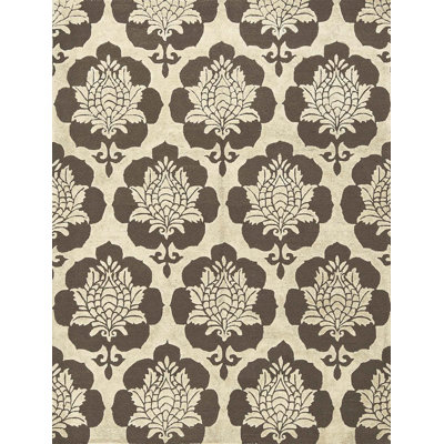 Wool Floral Area Rug