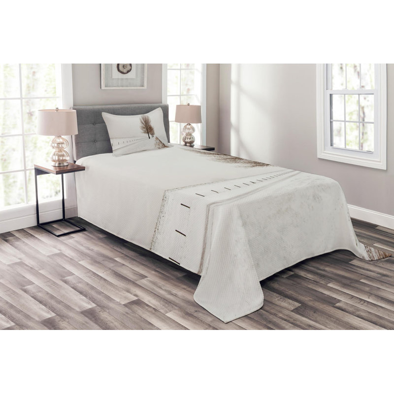 Traditional Polyester Coverlet, Twin Coverlet + 1 Sham
