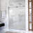 44"-48"W*76" H Frameless Single Sliding Shower Door – 5/16" (8Mm) Clear Tempered Glass, Bypass Design With Chrome Finish-123443740