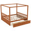 Wooden Canopy Bed With Storage Drawers-1969307808-1969307810