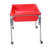 Table sensorielle rouge moyen - table et couvercle 24 po