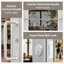 72 po X 84 po Porte commerciale pré-suspendue en aluminium anodisé en deux parties-118377524
