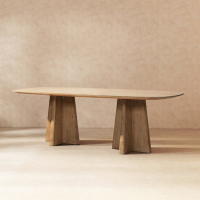Flory 95" Reclaimed Pine 8-Seater Dining Table