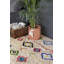 Kaarol Cotton Moroccan Area Rug in Beige/Orange/Yellow/Navy-102904607