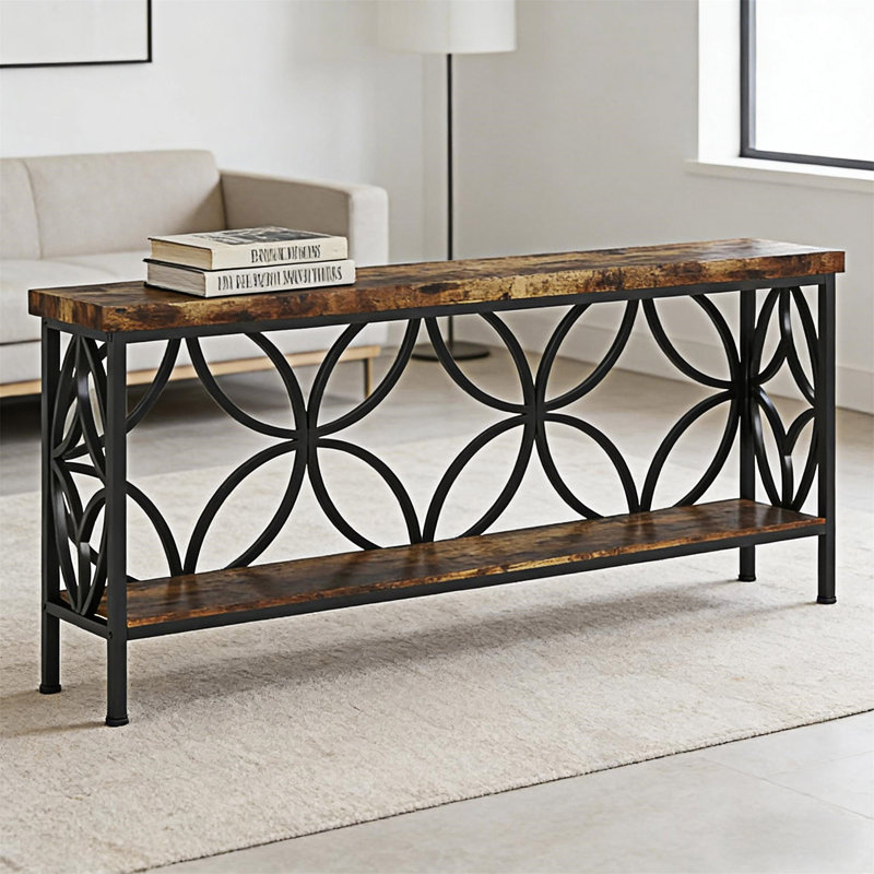 Table basse, Brun rustique
