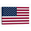 American Flag Abstract Contemporary Landscape Nature Wall Art Print 1 Piece Wrapped Canvas Wall Art-683348689