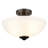 Malysia Glass Semi Flush Mount-73718549