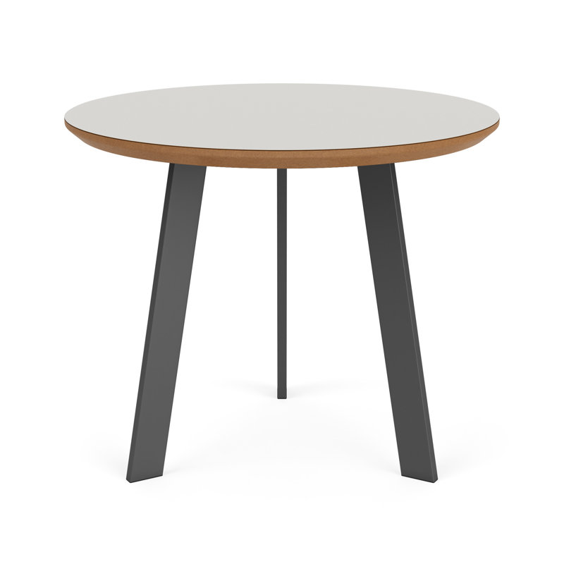 Table de bout Waterfall, Gris Folkstone, Gris anthracite