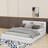 Queen Size Upholstered Platform Bed-1399466868