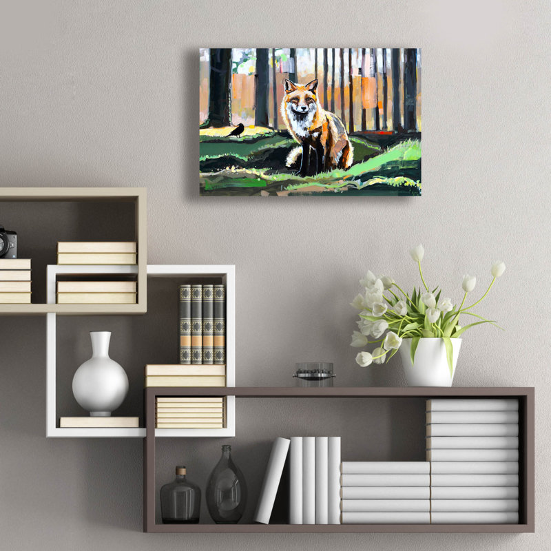 Art mural en verre Millwood Pines «Page By Page» par Adam Swanson, H 16 po x l 24 po x P 0,2 po