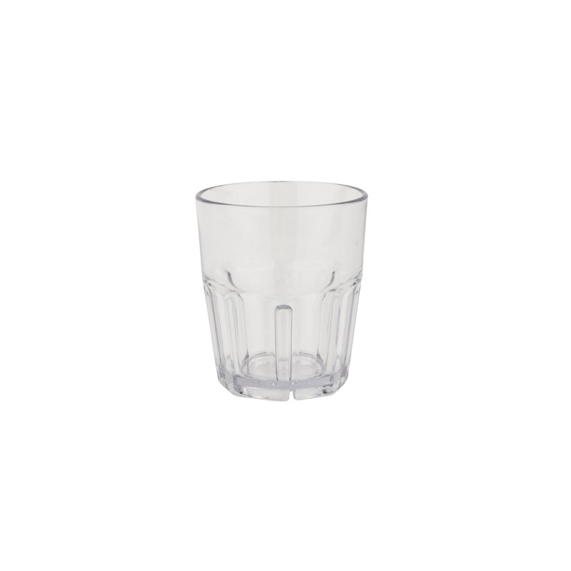 Drinking Glass Set, Clear, 12 oz.