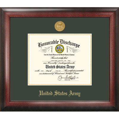 Army Discharge Picture Frame