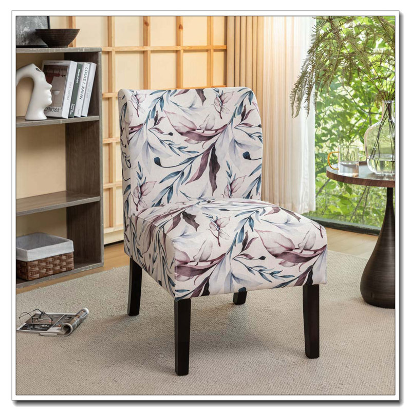 Fauteuil d'appoint contemporain sans accoudoirs