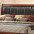 Charline Solid Wood and Upholstered Storage Sleigh Bed-17534562-17534563