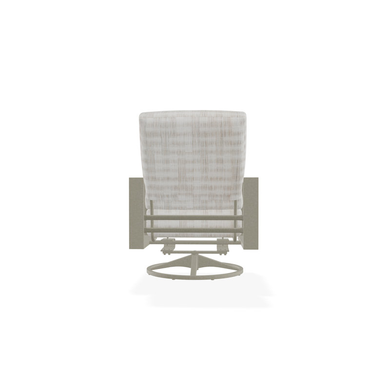 Larssen Outdoor Lounge Chair, Storm, Illusion Plaid Birch