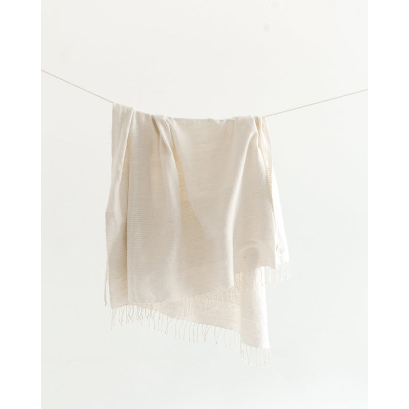 Serviette de bain en coton Riviera, Beige