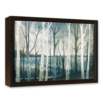 " Birch Tree Marsh " Painting Print