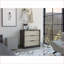 Commodes | Commode 3 tiroirs Kaia, noire / pin, largeur 27,5 po | Panneau de particules | Multicolore-1965160572