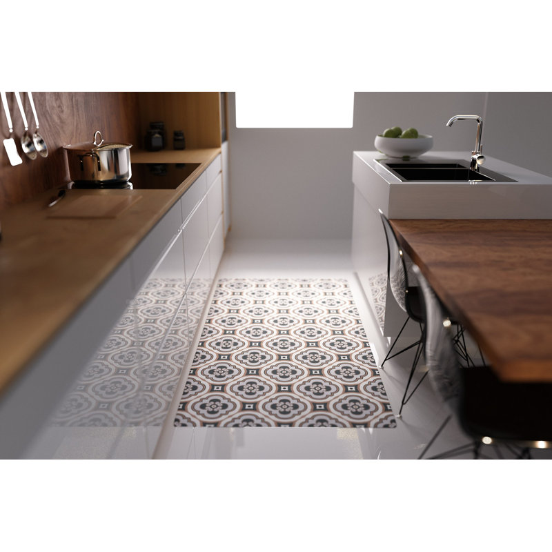 Seville Vinyl Floor Mat, 72cm L x 100cm W