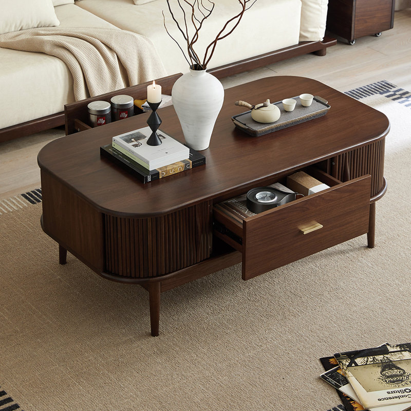 Table basse pratique de style japonais