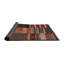 Tapis contemporain brun / gris / orange-729652274