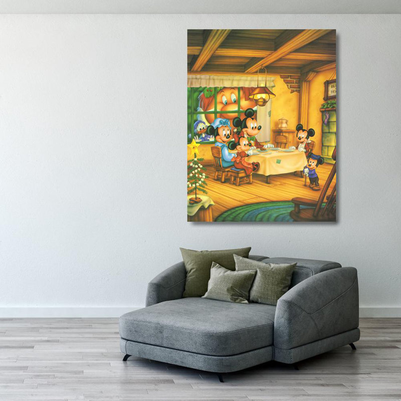 Mickey's Christmas Carol, 36" H x 28" W
