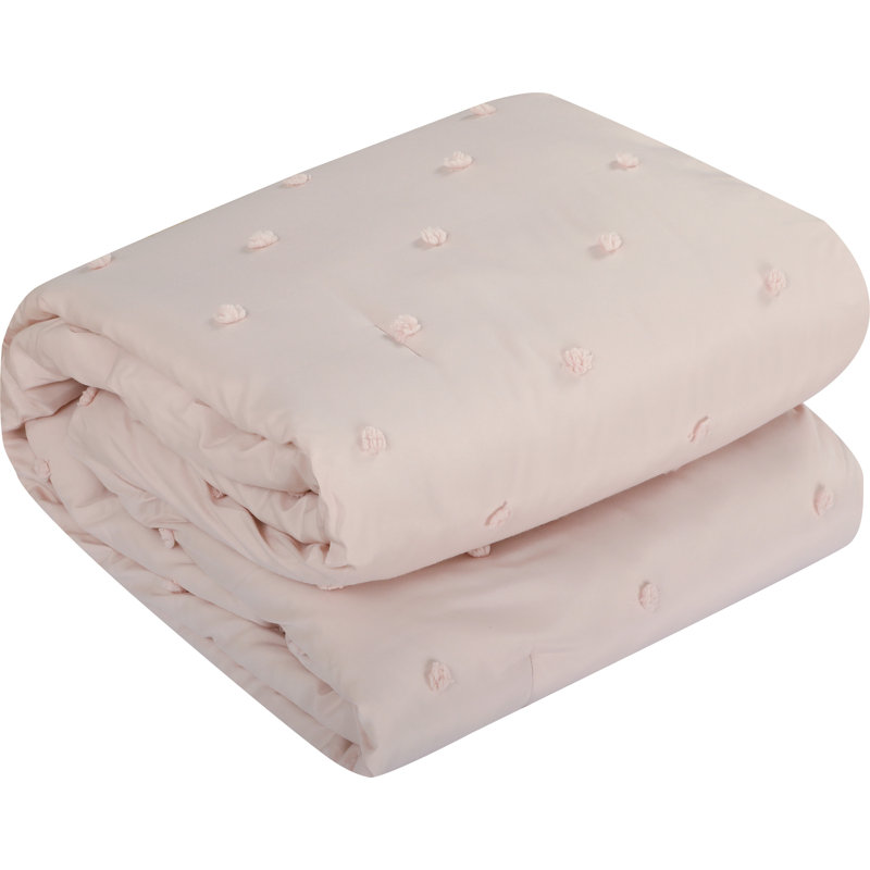 King Pink Microfiber 5-Piece Bed in a Bag Set